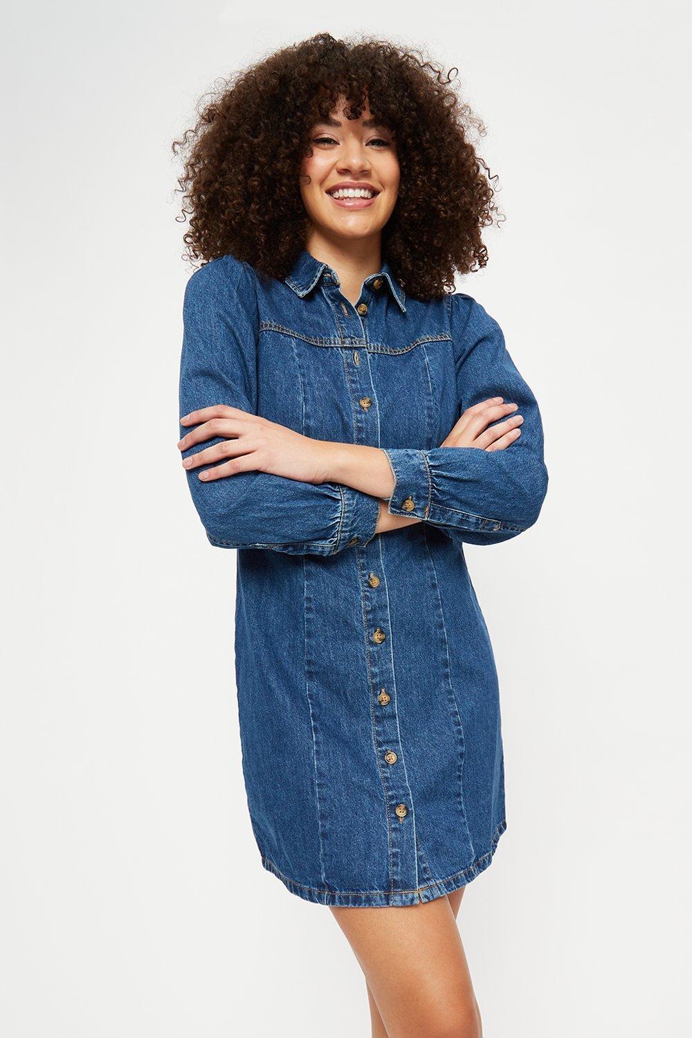 Dorothy perkins 2025 denim dress